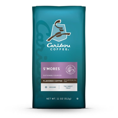 Caribou Coffee Smores Medium Roast Ground Coffee Bag - 11 Oz - Image 1