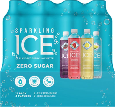 Sparkling Ice Blue Variety Pack - 12-17 Fl. Oz. - Image 8