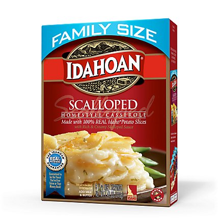 Idahoan Scalloped Homestyle Casserole Family Size Box - 7.34 Oz - Image 1