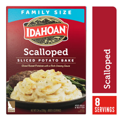 Idahoan Family Sized Scalloped Potatoes - 7.34 Oz