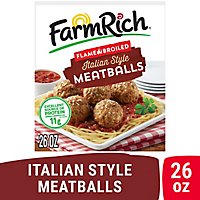 Farm Rich Meatballs Italian Style - 26 Oz - Image 1