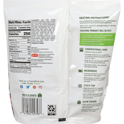 Farm Rich Meatballs Italian Style - 26 Oz - Image 5