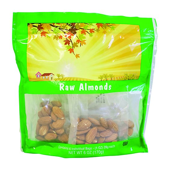 Torn & Glasser Almonds Raw - .375 Lb