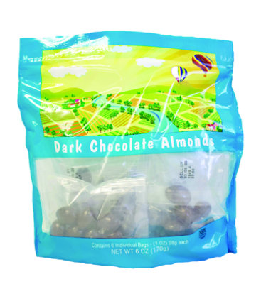 Torn & Glasser Almonds Dark Chocolate - .375 Lb