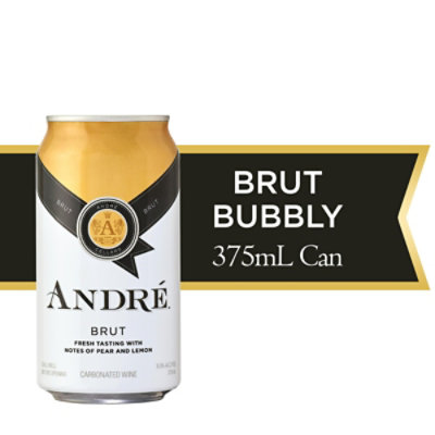 Andre Brut Champagne Sparkling Wine Can - 375 Ml - Image 3