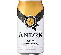Andre Brut Bubbly Wine Single Serve - 375 Ml