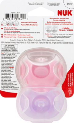 Nuk Pacifier Size 1 Sensitive - 2 Count (Colors May Vary) - Image 3