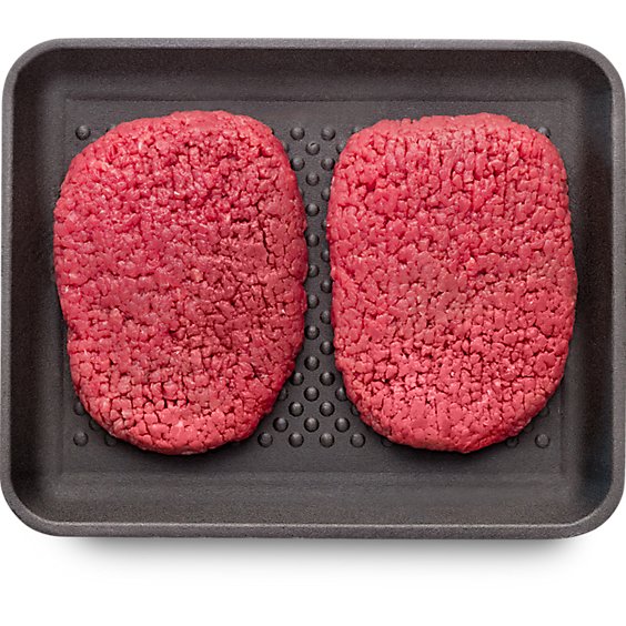 USDA Choice Beef Round Cube Steak Blade Tenderized - 1.00 Lb