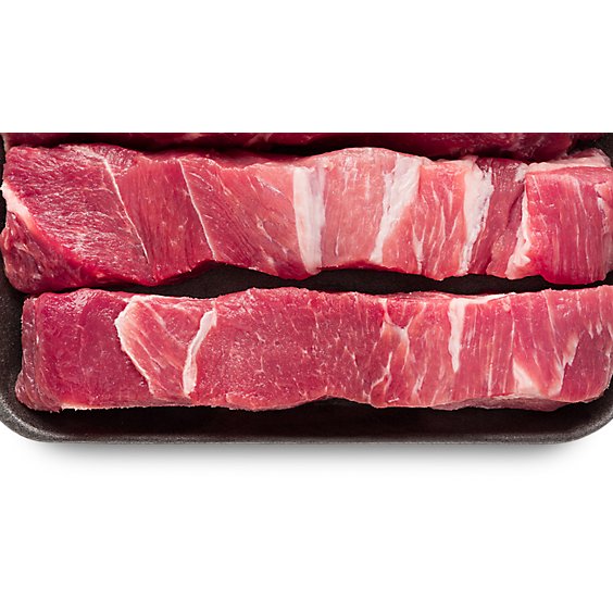 Pork Sirloin Country Style Ribs Boneless - 1.5 Lbs