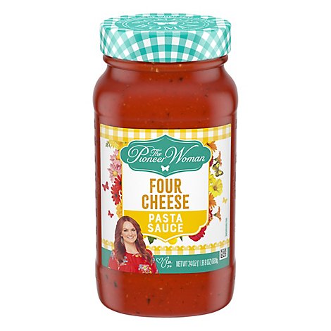The Pioneer Woman Pasta Sauce Four Cheese - 24 Oz