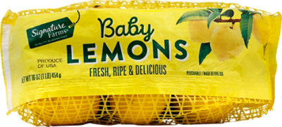 Signature Select/Farms Baby Lemons - 1 Lb - Image 4