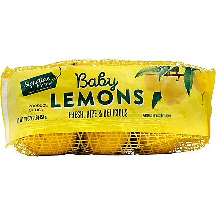 Signature Farms Baby Lemons - 1 Lb - Image 2