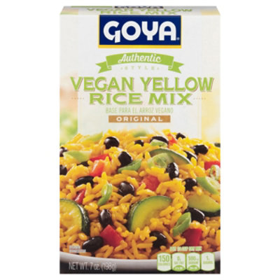 Goya Vegan Yellow Rice Mix - 7 Oz - Image 2