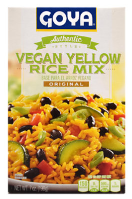 Goya Vegan Yellow Rice Mix - 7 Oz - Image 1