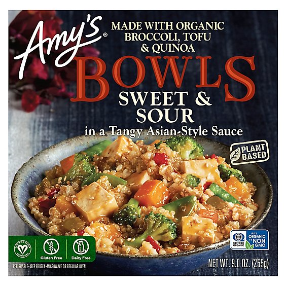 Amys Bowls Sweet & Sour - 9 Oz