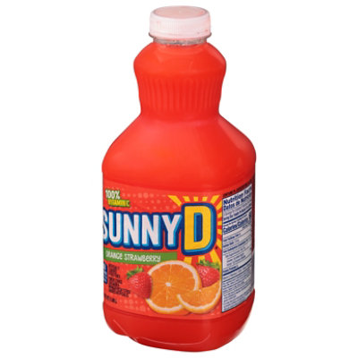 SUNNYD Citrus Punch Orange Fused Strawberry - 64 Fl. Oz. - Image 2