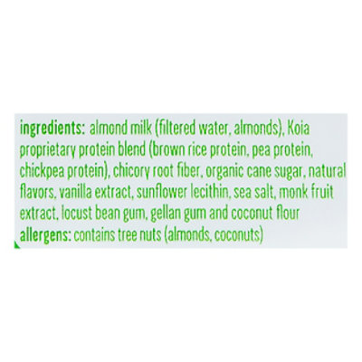 Koia Protein Drink Coconut Almond - 12 Fl. Oz. - Image 4