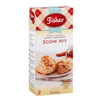 Fisher Scone Mix Maple Cinnamon - 14 Oz