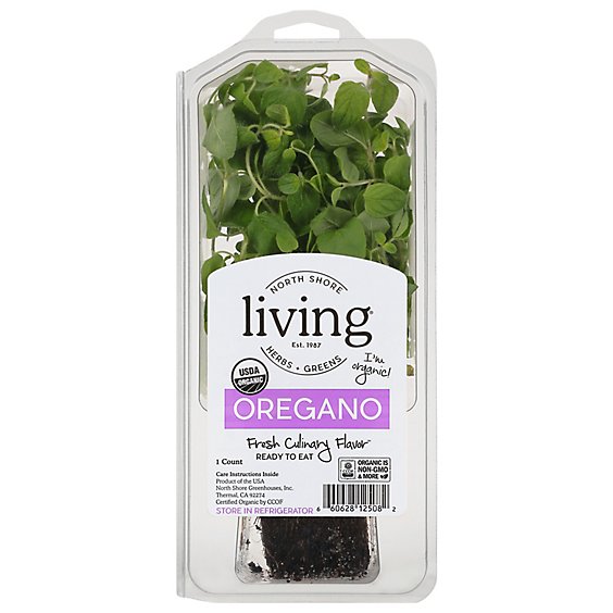 North Shore Living Oregano Organic - Each