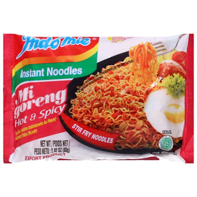 Indomie Instant Noodles Mi Goreng Hot & Spicy - 2.82 Oz