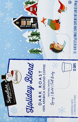 Signature SELECT Coffee Pod Holiday Blend - Each - Image 4