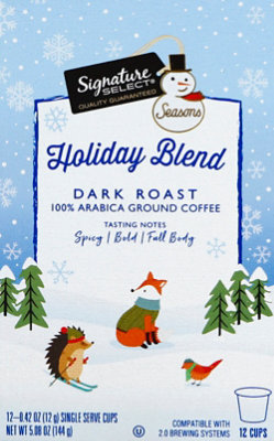 Signature SELECT Coffee Pod Holiday Blend - Each - Image 2