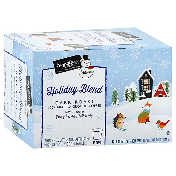 Signature SELECT Coffee Pod Holiday Blend - Each
