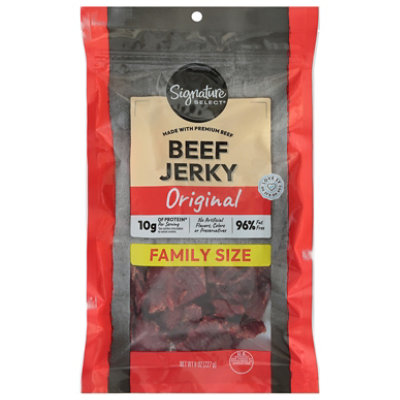 Signature SELECT Beef Jerky Original Family Size - 8 Oz - Image 3