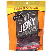 Signature Select Beef Jerky Original Family Size - 8 Oz - Image 1