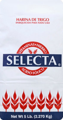 SELECTA Flour All Purpose Wheat - 5 Lb - Image 2