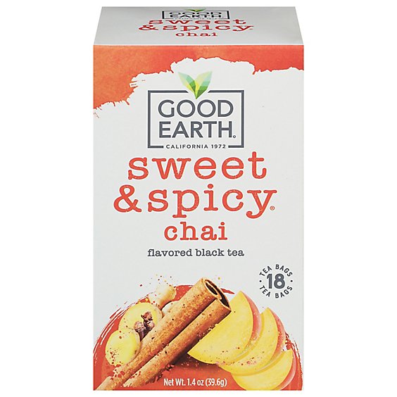 Good Earth Sweet & Spicy Chai - 18 Count