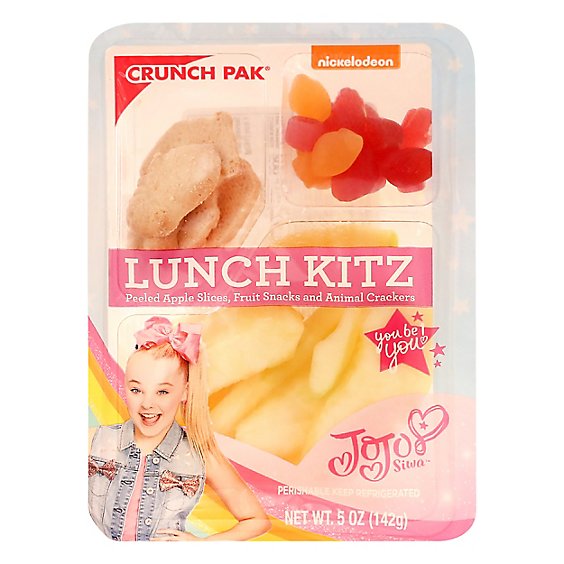 Crunch Pak Lunch Kitz Apples, Fruit Snaks, And Animal Crackers - 5 Oz
