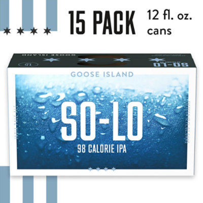 Goose Island So Lo India Pale Ale Craft Beer Cans - 15-12 Fl. Oz. - Image 1