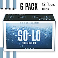 Goose Island So Lo India Pale Ale Craft Beer Cans - 6-12 Fl. Oz. - Image 1