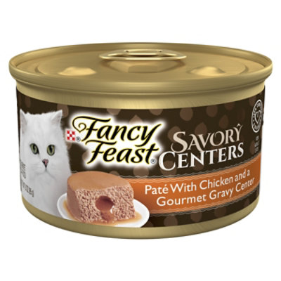 Fancy Feast Cat Food Wet Savory Centers Chicken Pate - 3 Oz - Image 1