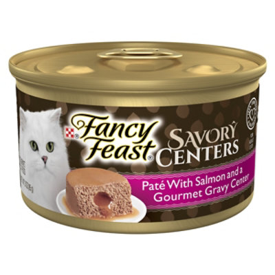 Fancy Feast Cat Food Wet Savory Centers Salmon Pate - 3 Oz - Image 2