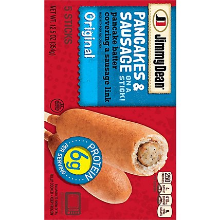 Jimmy Dean Pancakes and Sausage on a Stick Original 5 Count - 12.5 Oz - Image 6