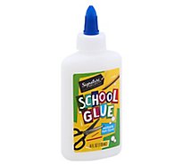 Signature SELECT School Glue Washable Non Toxic - 4 Fl. Oz.