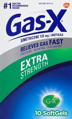 Gsk Gas-X Ex Str Sftgls - 10Count - Image 2