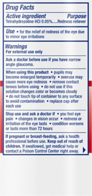 VISINE Eye Drops Red Eye Comfort Redness Relief - 0.5 Fl. Oz. - Image 5