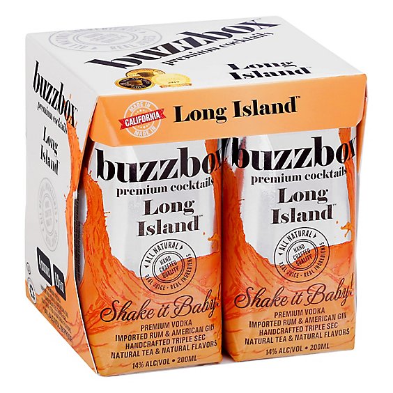 Buzzbox Long Island - 4-200 Ml