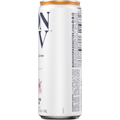 BON V!V Clementine Hibiscus Spiked Seltzer Can - 12 Fl. Oz.