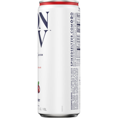 BON V!V Cranberry Spiked Seltzer Can - 12 Fl. Oz.