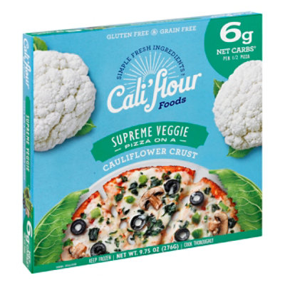 Califlour Pizza Supreme Veggie - 9.25 Oz