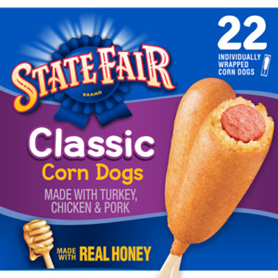 individually wrapped corn dogs