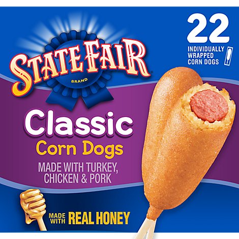 State Fair Classic Frozen Corn Dogs - 58.7 Oz