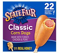 State Fair Classic Frozen Corn Dogs 22 Count - 58.7 Oz