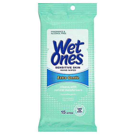 Wet Ones Wipes Original Travel - 15 Count