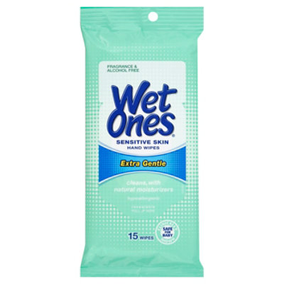 Wet Ones Wipes Original Travel - 15 Count