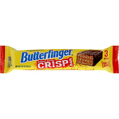 Butterfinger Crisp Bar Peanut Butter - 2.01 Oz